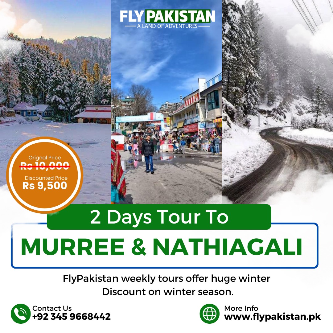 Book Deal 2 Days Tour To Murree and Nathiagali 